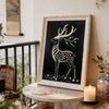 DIY Sika Deer Pearl Art Painting for Adults/Beginners Gift Home Decor Pearl Gem Paintings Picture Arts Craft 30x40cm Without Frame