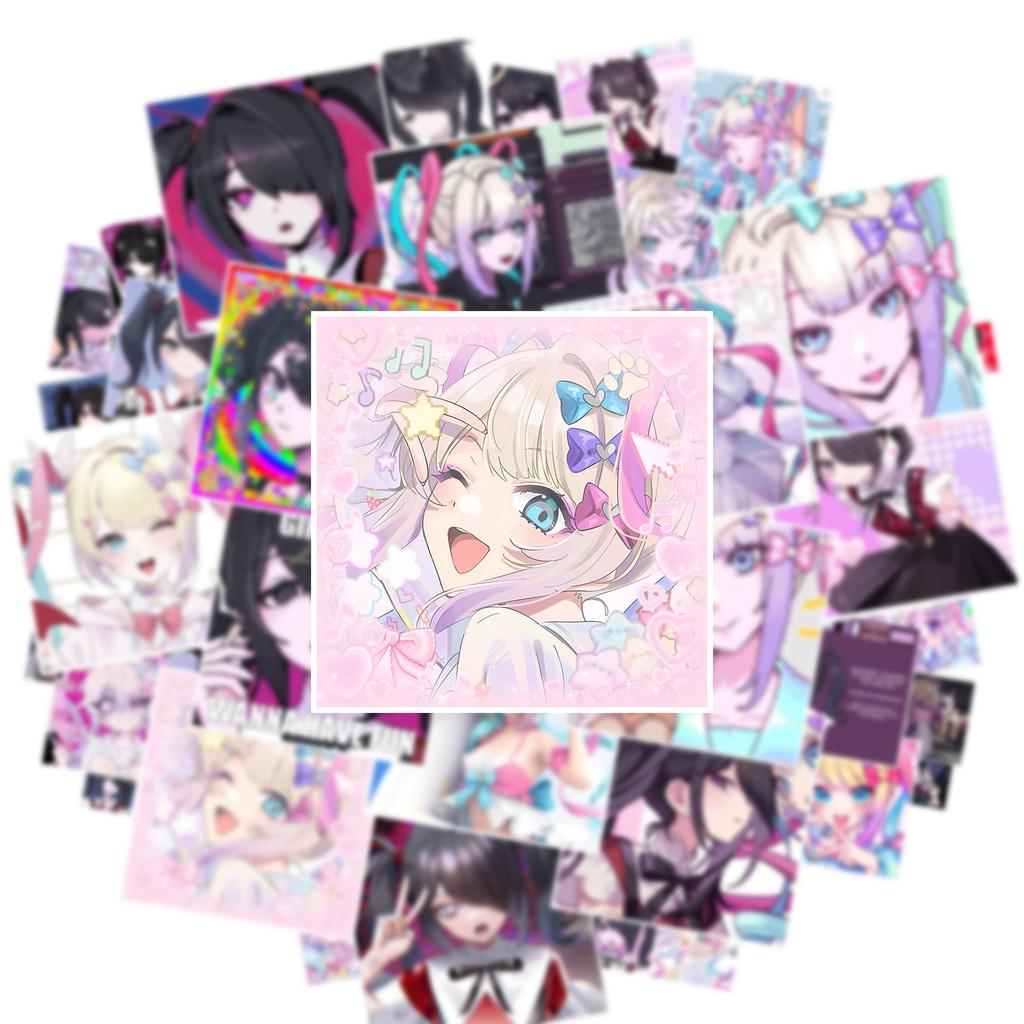 10/30/50PCS Needy Girl Overdose Game Ame-chan KAngel Stickers Catoon Waterproof Graffiti Vinyl Decals Laptop Toy Kid Gifts
