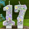 1PC 10 Durable Number Candles Reusable Custom Age Candles for Cakes Food-Safe Plastic Material 7.5x4cm