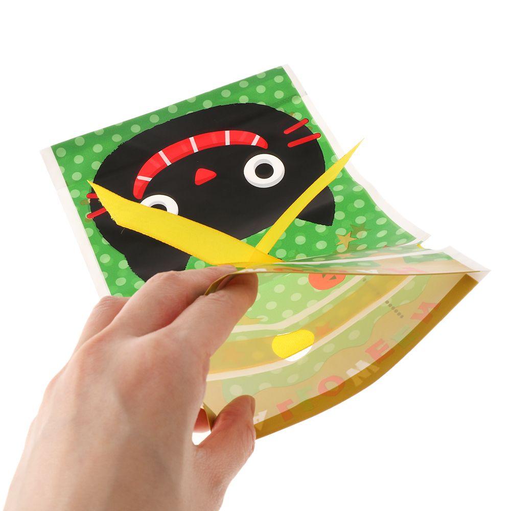 5pcs Pastry Tool Party Santa Claus Elk Cookies Christmas Decor Candy Package Drawstring Gift Bags