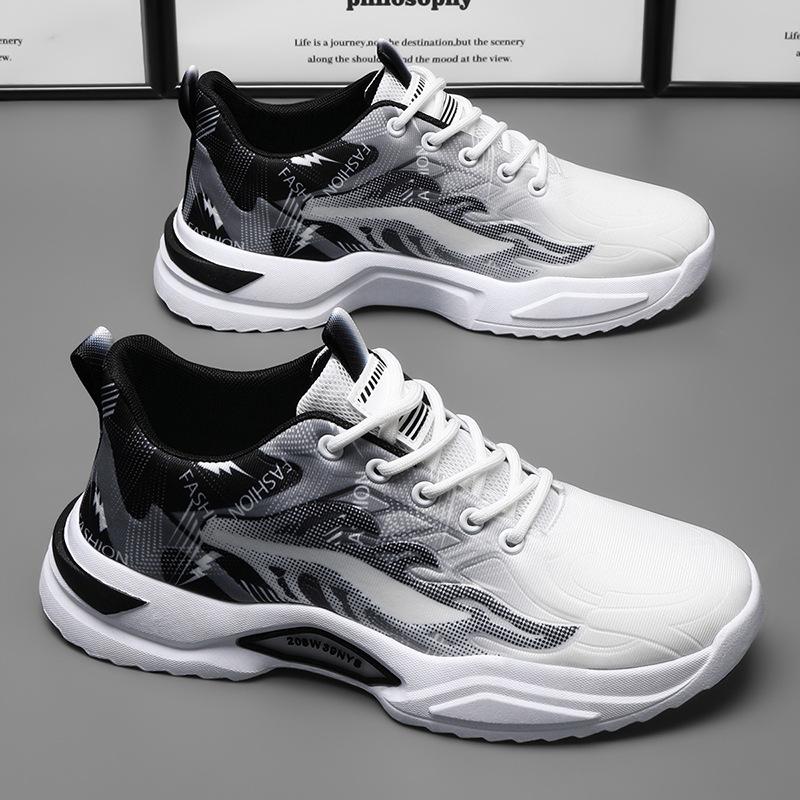 Men's Shoes Autumn Breathable Teen Student Autumn Sports Shoes Men's Running Casual Shoes