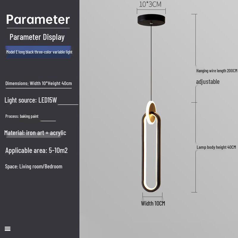 UOSU Modern Luxury Pendant Light