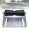Keel Roller for Boat Trailers (with Bracket) High-Durability, Labor-Saving Design, Galvanized Steel and Rubber Keel Roller Assembly Kit, 8 Inch