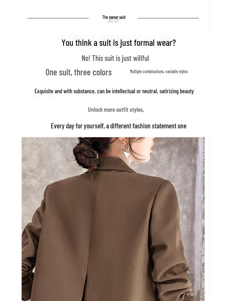 Women's Velvet Thick Quilted Blazer - Petite, Casual Design for Autumn/Winter 2025