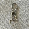 8-Shaped Twist Knot Keychain Alloy Key Ring Pendant New Bowknot Buckle  Gifts