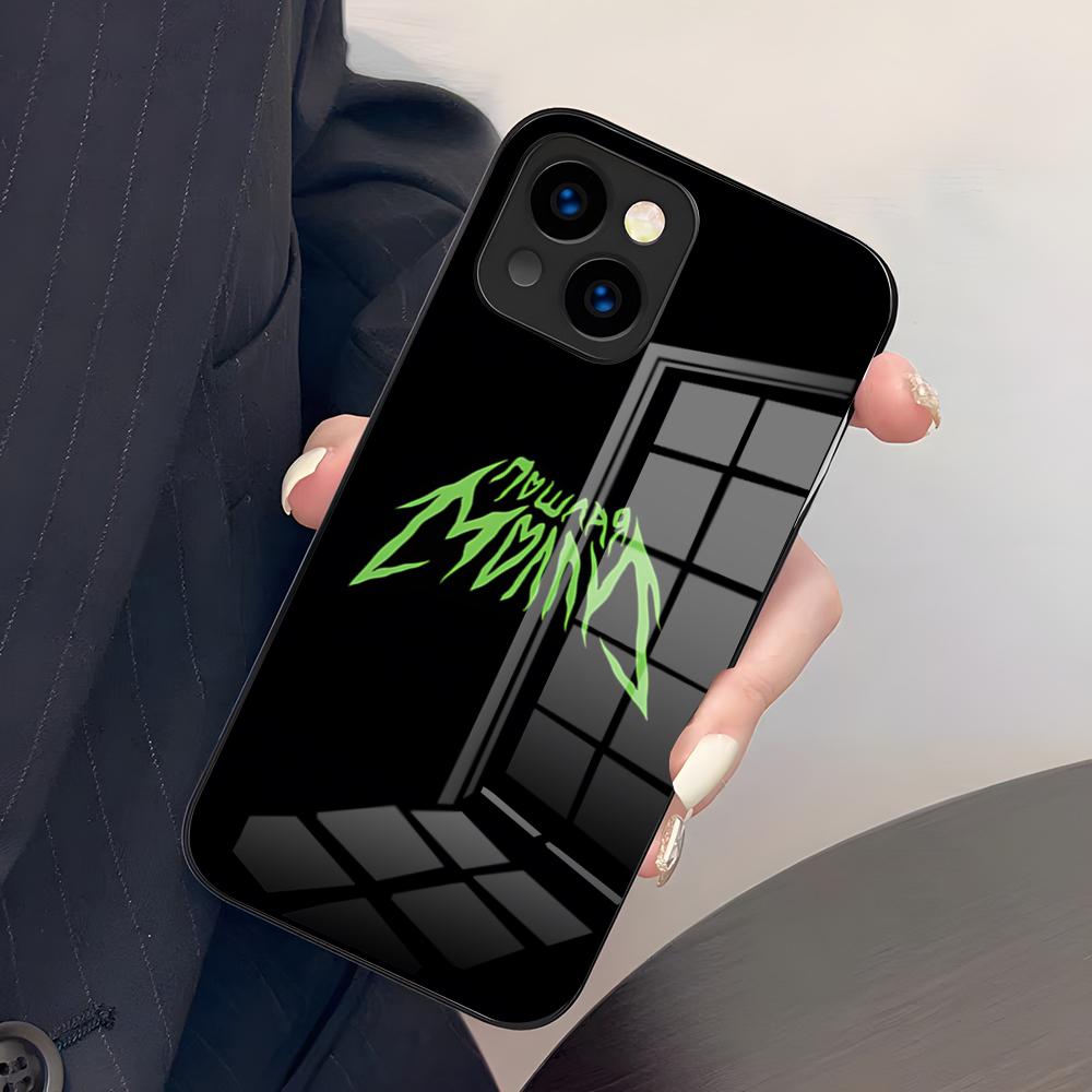 

Чехол-бампер Poshlaya Molly для iPhone 17 Pro Max 15 Pro 16 14 Plus 12 13 Mini 11 Pro, противоударная стеклянная крышка iPhone 17