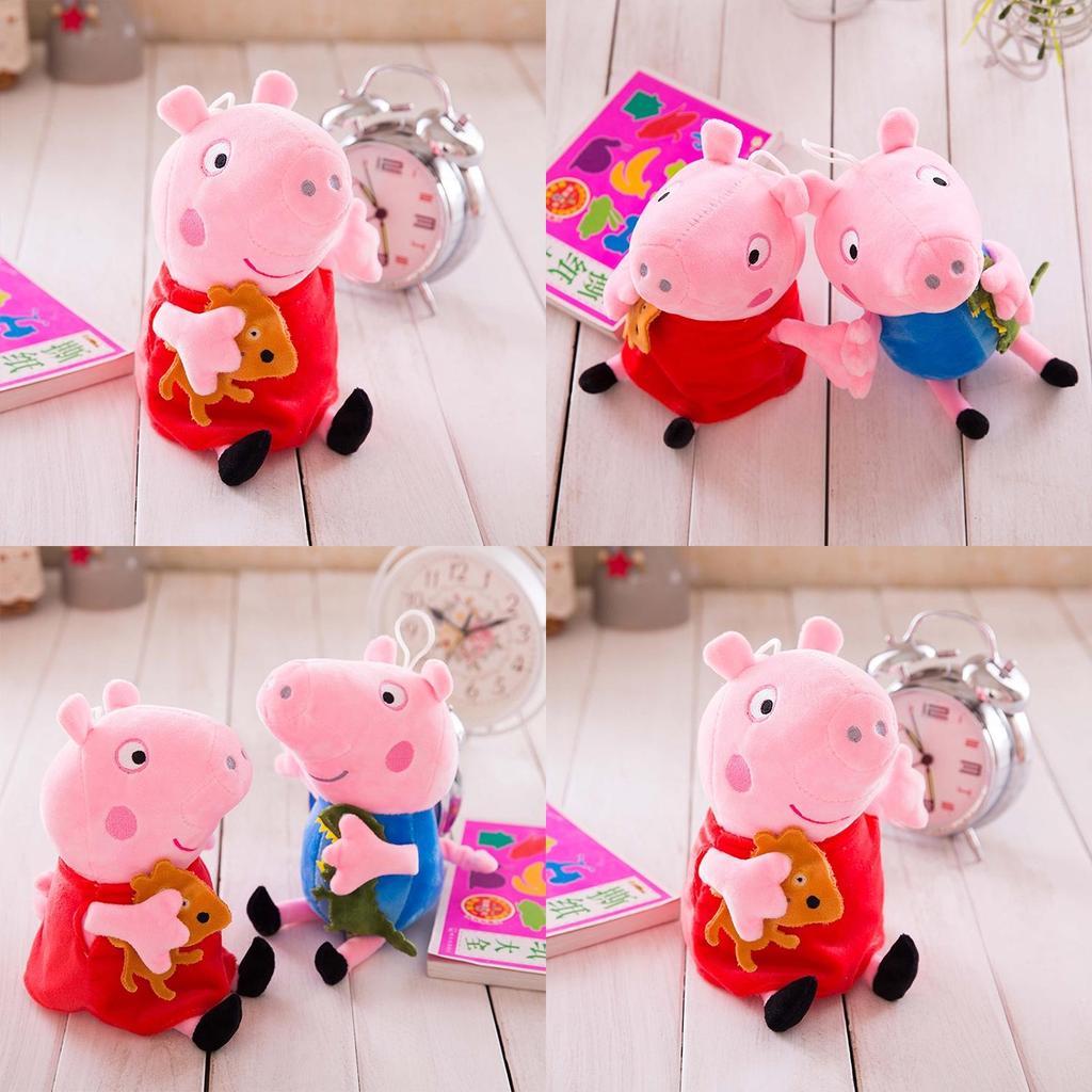 Peppa Pig Plush Toy Family Set With Pp Cotton Fill For Kids Birthdays And Sleep Time