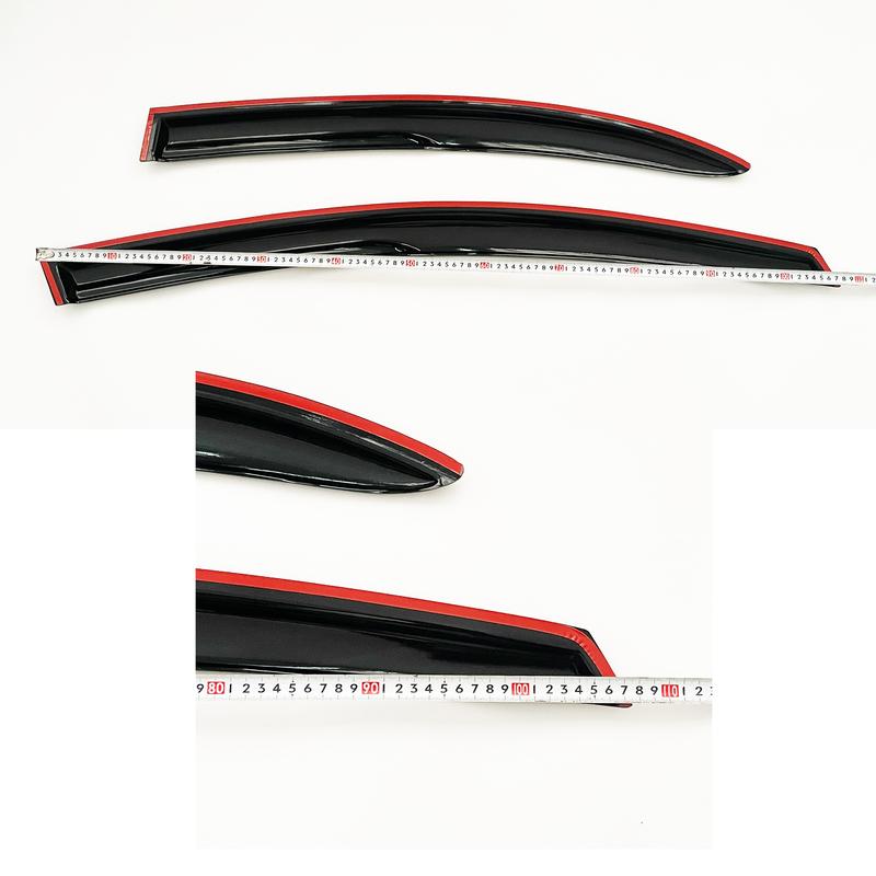 4 Pcs of the Latest Model Car Window Sunshade for Civic 2006-2011, Window Visor Rain Guards Window Visors Window Rain Guards