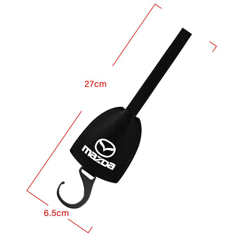 1/2 buc Cârlige Spătar Scaun Auto din Piele Portabil Suport Agățat pentru Geantă Pentru Mazda 3 6 CX5 2 CX3 CX9 MX5 RX8 Axela Demio MS CX5 2 Axela Demio Atenza MS GJI BK MP