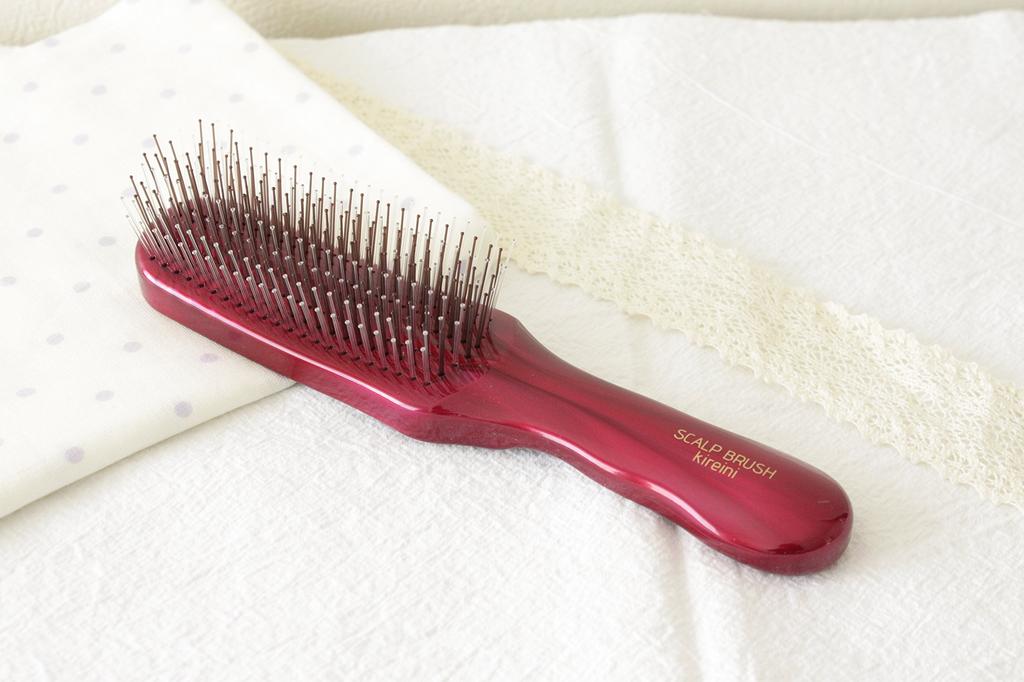 KireiNi Scalp Brush Regular Soft Rose Pink