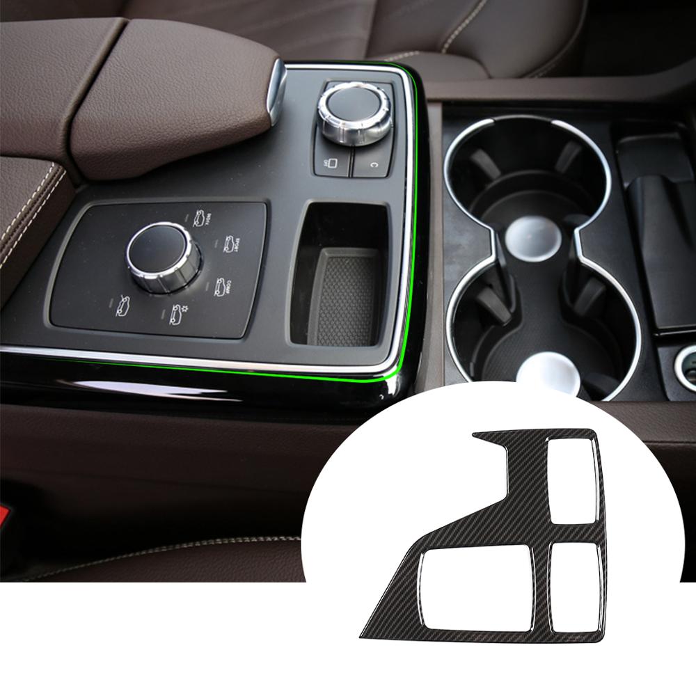 Control Panel Center Console Cover For Mercedes benz ML320 2012 GLE W166 Coupe c292 350d GL X166 GLS AMG Interior Accessories