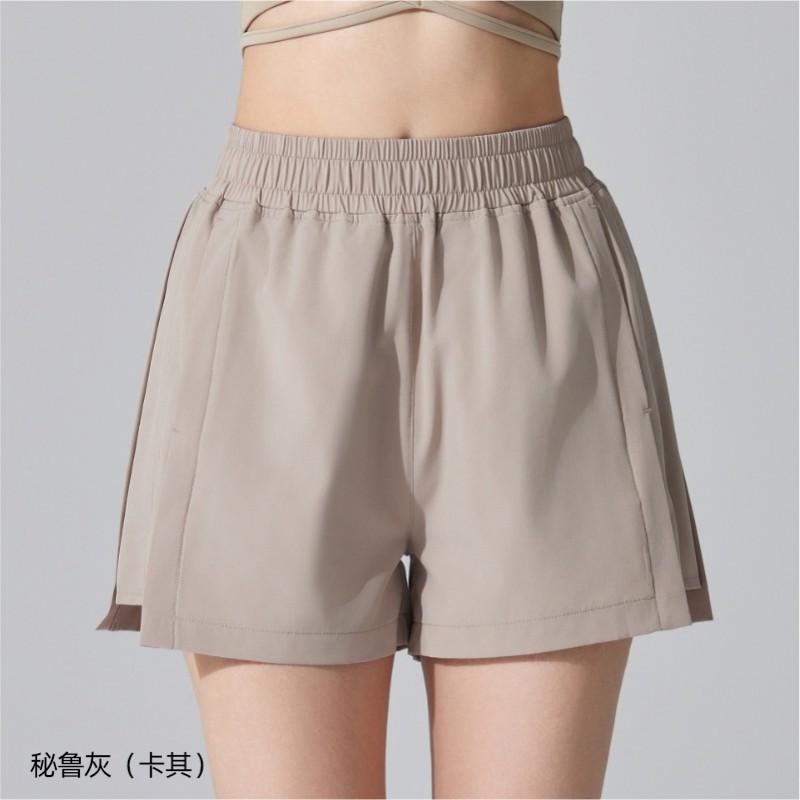 Womens Loose Fit 3/4 Length Sport Shorts Quick Dry Stretch Yoga Running Gym Pants With Pockets