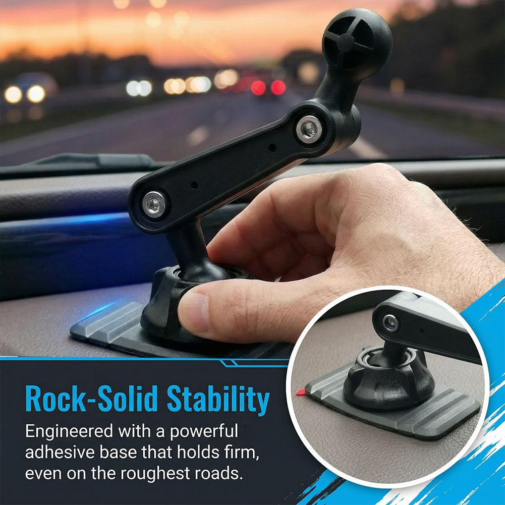 Car Dashboard Phone Mount Base Ball Head Ultra-Sticky Phone Holder with 360° Rotation for Car Phone Mounts Car Accessory A0N3