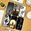 Ballet Dancer Phone Case For iPhone 17, 16,15,14,13,12,11 Plus,Pro Max, Others Soft Black Cover