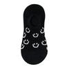 Women's Spring Anti-ball Boat Socks Cartoon Striped Smiling Face Short Socks Shallow Mouth Invisible Cotton Socks