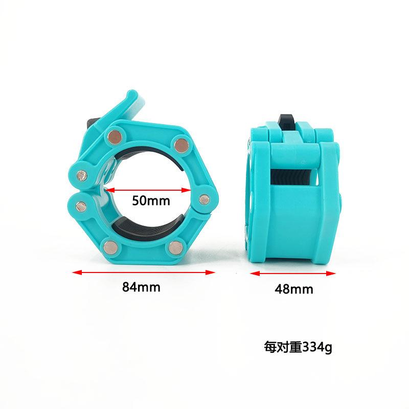 50 mm Spinlock-Hantelverschlüsse, Schnellverschluss-Hantelklemmen, Hantelstangenclips mit Magnet für Gewichtheben und Krafttraining