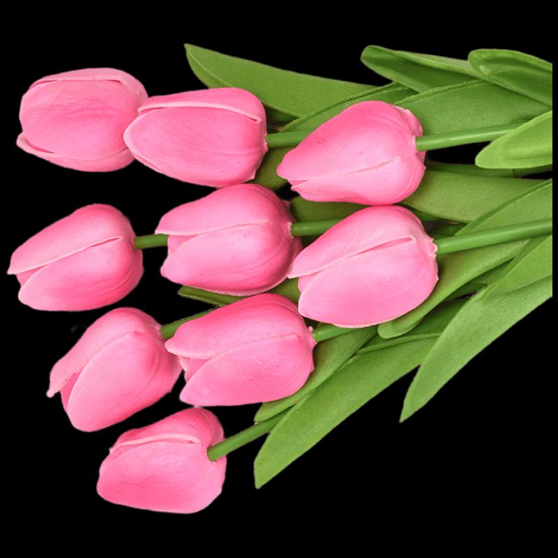 Mini PU Tulip Artificial Flower
