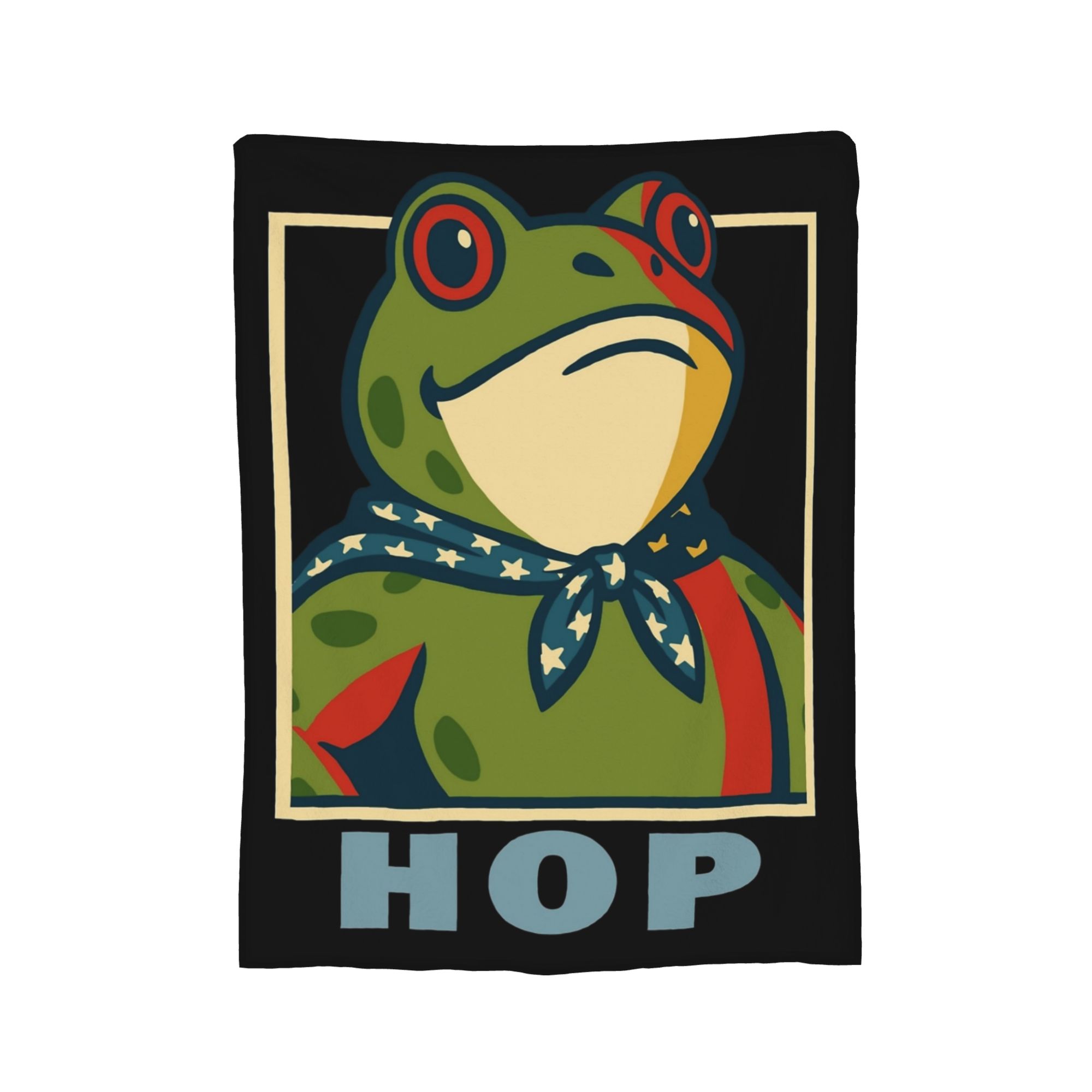 

Portland Resist Frog Protest No Kings Blankets Velvet Decoration Breathable Warm Throw Blankets for Home Couch Rug Piece 30x40in