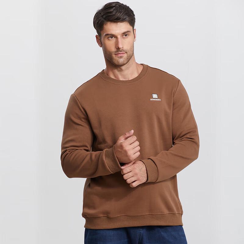 Herren Übergröße Locker Langarm T-Shirt