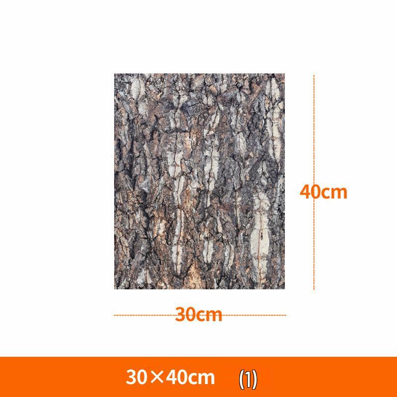 Natural Champagne Cork Bark Decoration Panel for Reptile Hiding & Aquascaping