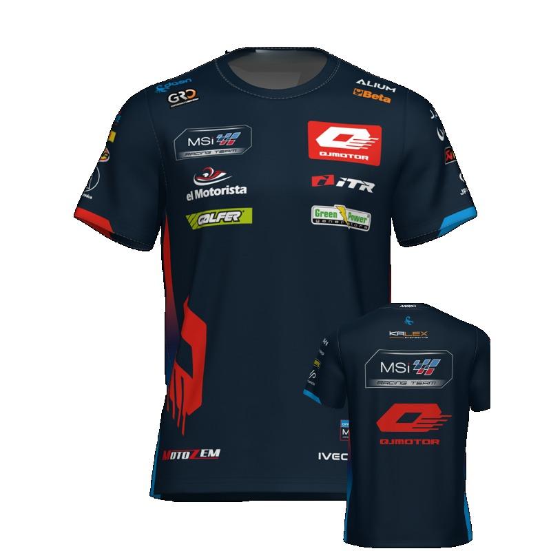 2026 Men's Moto Racing Team T-shirt Short Sleeve Motorsport Jersey Breathable Casual Sportswear for Motorcycle Fans Colthing