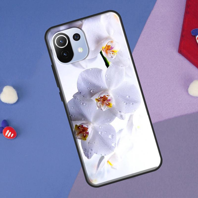 Orchid Flowers Colorful Cover For Xiaomi 14 Ultra 13 11T 12T 13T 14T Pro POCO X6 X7 Pro X3 X5 F3 F5 F6 M6 Pro Case