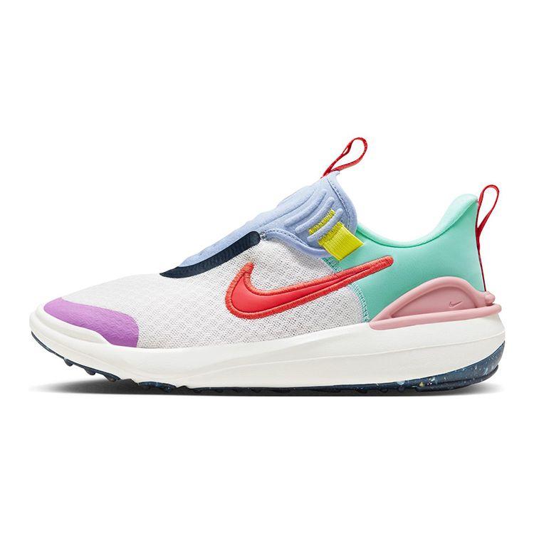Nike E-Series 1.0 Versatile Non-Slip Shock Absorbing Low-Top Kids Running Shoes Kids sneaker White Red DZ2840-100