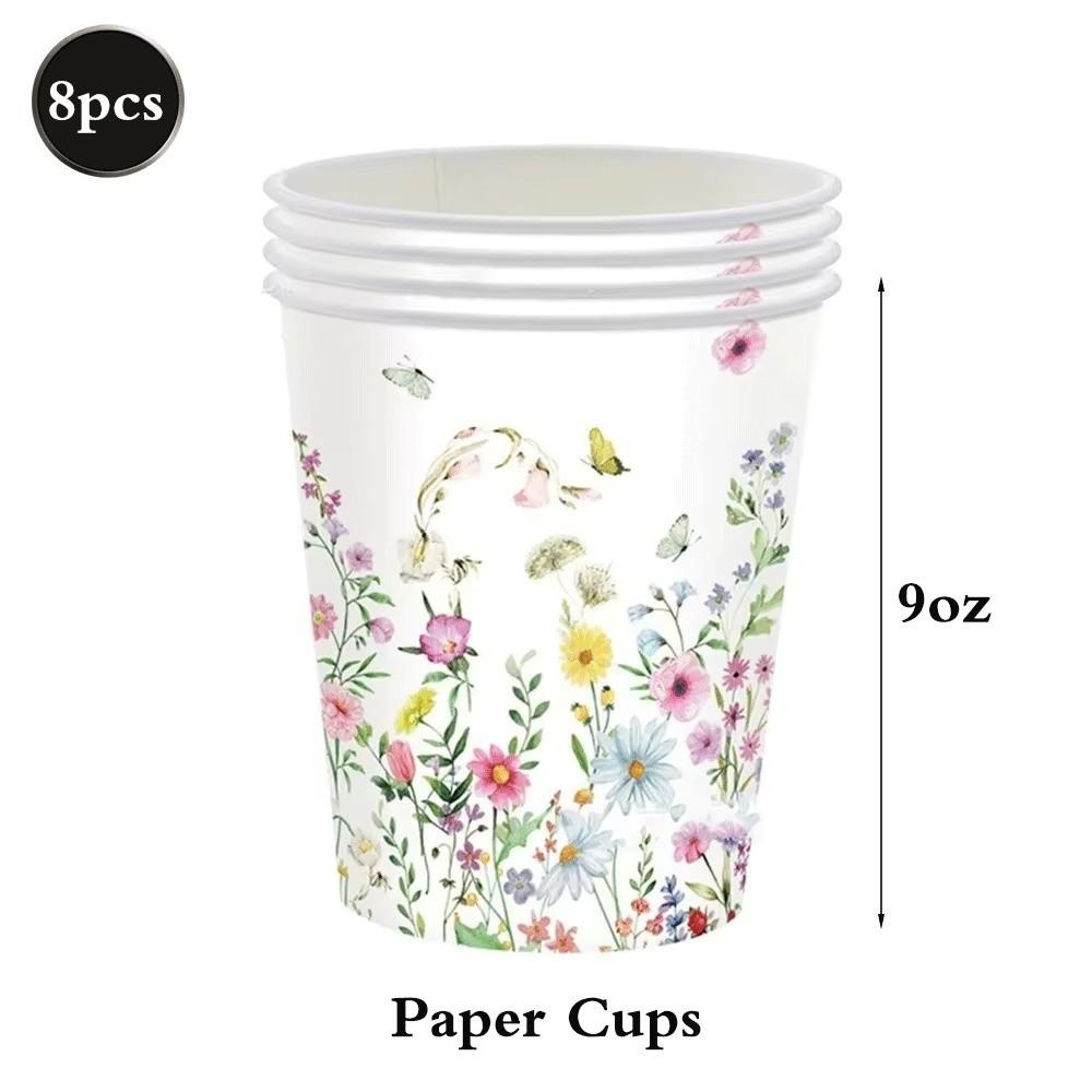 Banner Party Tableware Set Tablecloth Baby Shower Decor New Birthday Party Set  Outdoor Party