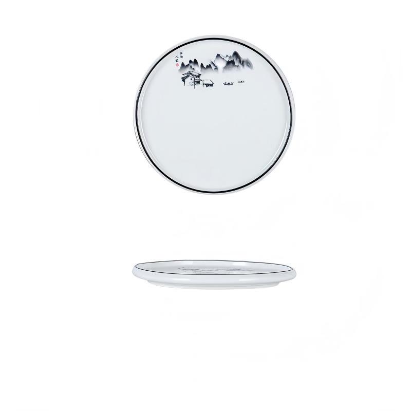 Abay Chinese Style Ceramic Dinner Plate