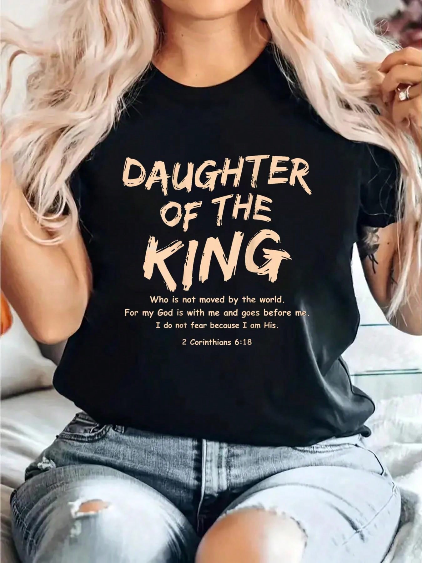 Daughter of the King Christian T-shirt L