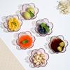 8 Stück Gewürzschälchen im japanischen Stil Transparentes Saucenschälchen Vorspeisenteller Obstsalatschüssel Dessert