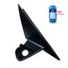 Black Front Window Triangle Trim Mirror Cover Base Holder for Mercedes-Benz W204 C-Class C180 C200 C250 C300 C43 C63 2008-2013