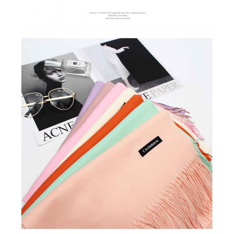 Brushed Cashmere Winter Scarf