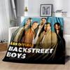 BSB Band Backstreet Boys Print Blanket Picnic Blanket Flannel Warm Blankets Soft Cozy Blankets Home Travel Blanket Birthday Gift