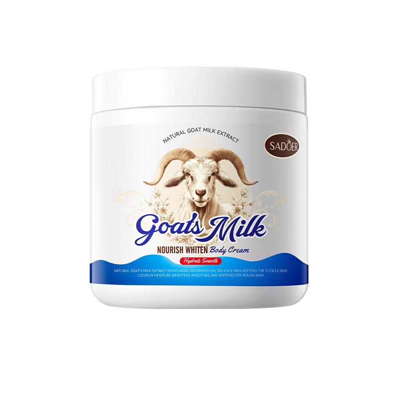

Goat Milk Body Lotion SADOER Nourishing Autumn and Winter Body Cream 500g
