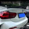 Compatible M4-style rear spoiler for BMW 1 Series F52 (2017+), easy installation, precision-molded.