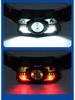 Smart Sensor Headlamp: Rechargeable, Long Battery, Multi-light for Outdoor Multifunctional Use