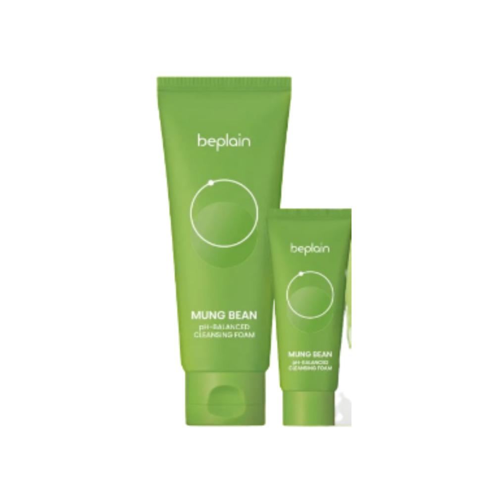 beplain Mung Bean pH-Balanced Cleansing Foam Gentle Pore Cleanser Special Set 160ml + 40ml