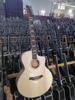 41" Round Cutaway Folk Guitar - All Linden Wood