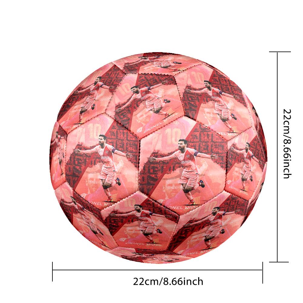 Messi 10 Number Soccer Star Size 5 Football Machinestitched Indooroutdoor Training And Matches Surprise Collection Gift