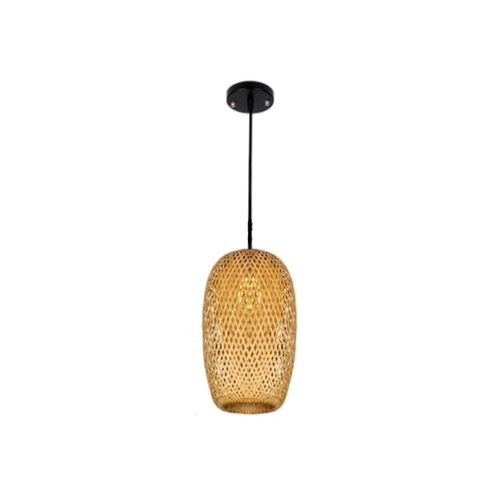 Bamboo Lamp Shades Weave Hanging Light Ceiling