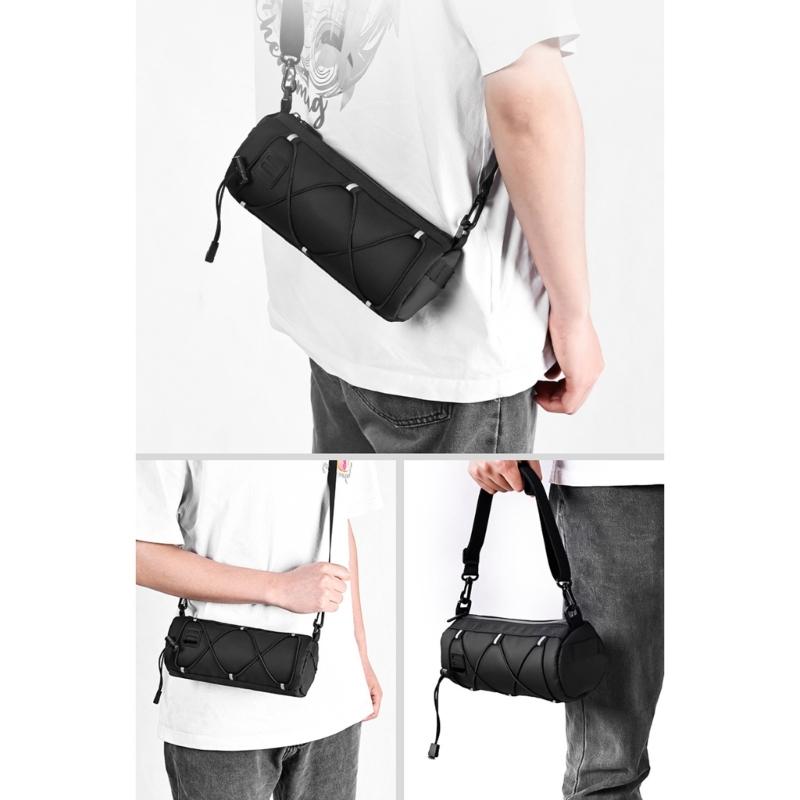 Large Capacity Bike Frame Storage Bag Regulable Front Tube Bicycles Organizers for Commuting Accessories