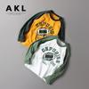 Kids' Pure Cotton Long Sleeve T-shirt - Spring 2025 Korean Style for Boys