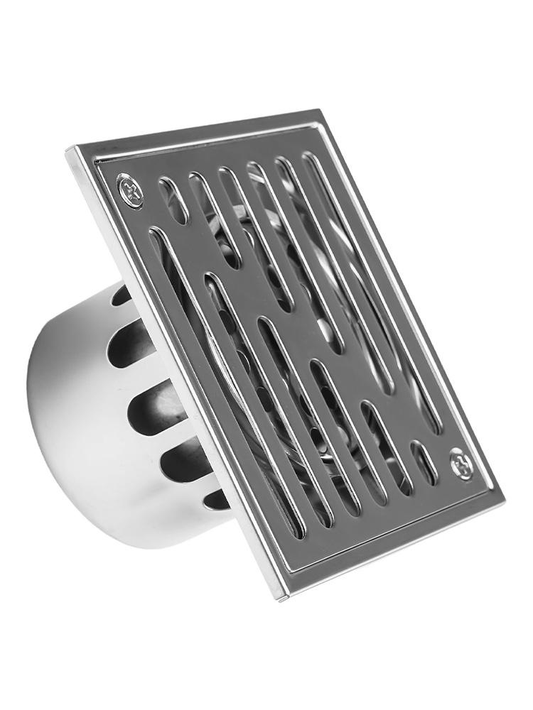 Stainless Steel Floor Drain for Outdoor Use Effective Filtration Design
