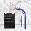 WEZHO Outdoor Ground-Mounted Basketball Hoop