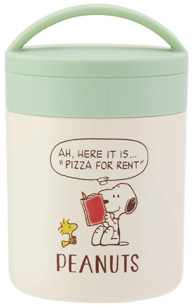 Skater Antibacterial Insulated Soup Jar Soup Pot 300ml Snoopy Comic LJFC3AG-A