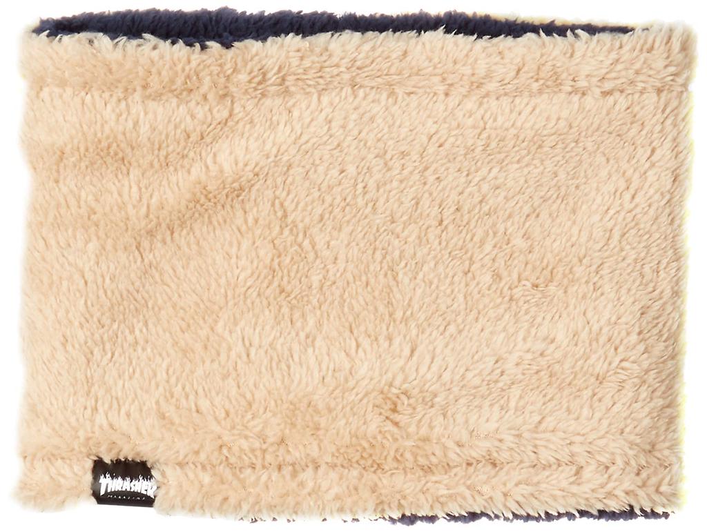 Thrasher Reversible Warm Neck Warmer OUTLINE LOGO Cold Weather FR Kids' (21TH-K80K / NECK) - Item, NVY/BGE