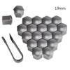 Auto Shape 20pcs Car Wheel Cover Screw Protector Nut Dustproof 17 19MM for Ford SVT Reflex Freestar F150 Crown BF 4-Trac