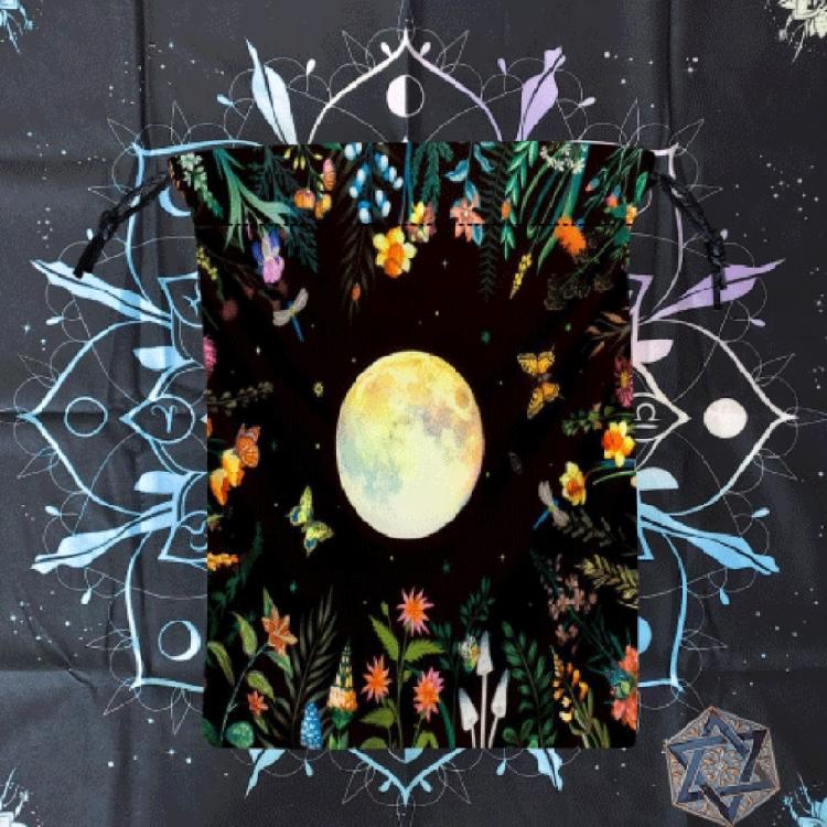 Schmuck Würfelbeutel Brettspiel Kartenbeutel Geschenkverpackungsbeutel Tarots Aufbewahrungsbeutel