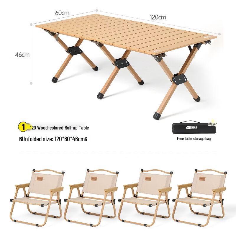 Explorer Outdoor Folding Camping Table & Chair Set